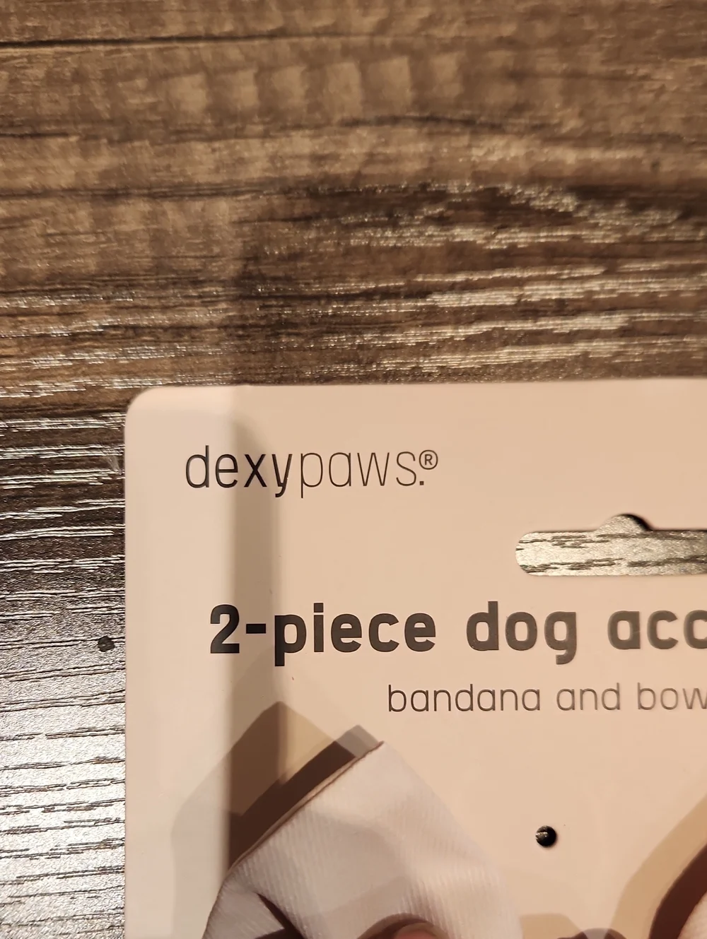 NWT Dexypaws 2pc Dog Accesory Set Bandana & Bow 3 Adjustable Sizes